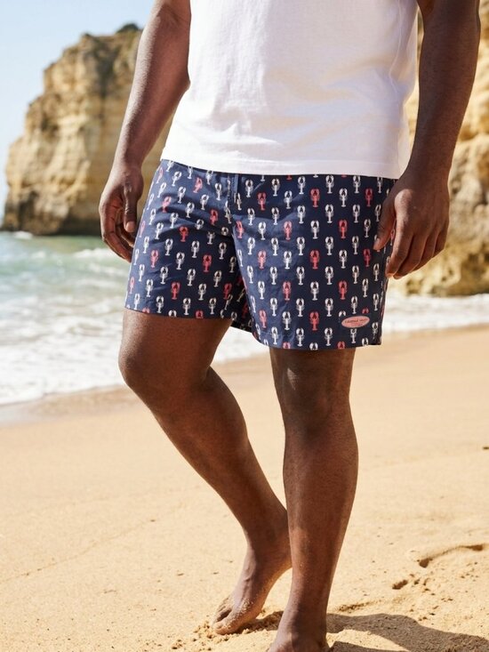 Vineyard Vines Other - Vineyard Vines Men's UPF 50 Chappy Lobster Lined Swim Shorts, Size 1XB